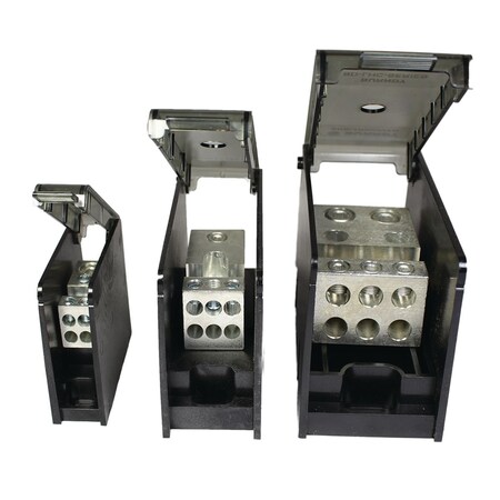 Burndy BURNDY VERSIPOLE Power Distribution Block, BDBLHC163501 BDBLHC163501